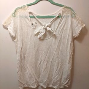 NWOT White sezane shirt